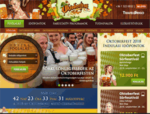 Tablet Screenshot of oktoberfest.co.hu