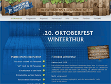 Tablet Screenshot of oktoberfest.ch